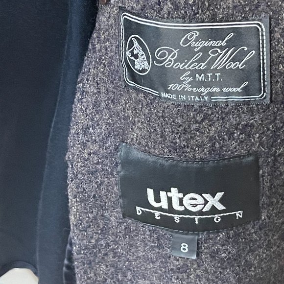 Italian boiled wool women’s jacket size 8. - Picture 9 of 9